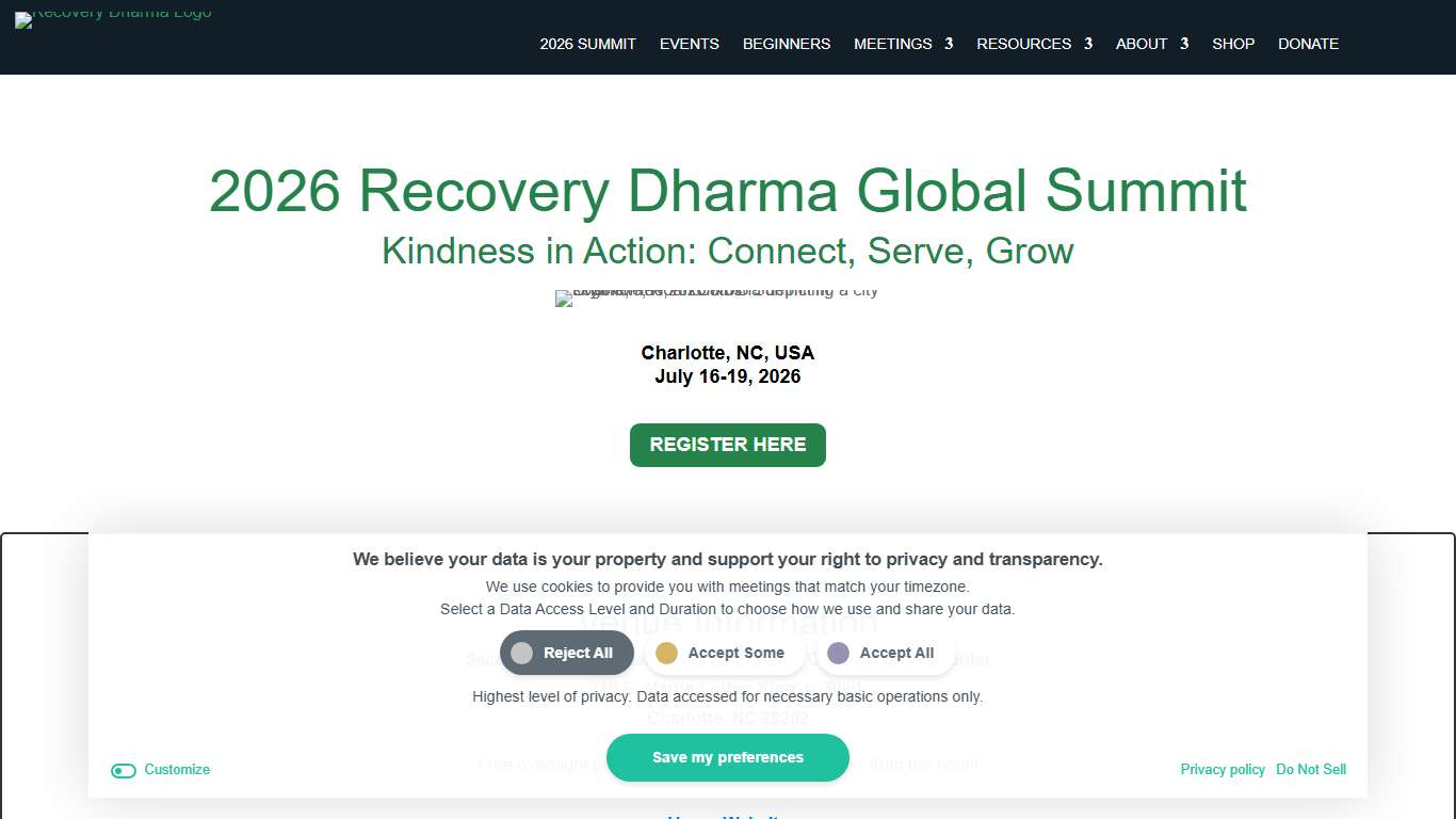 2026 Recovery Dharma Global Summit • Recovery Dharma